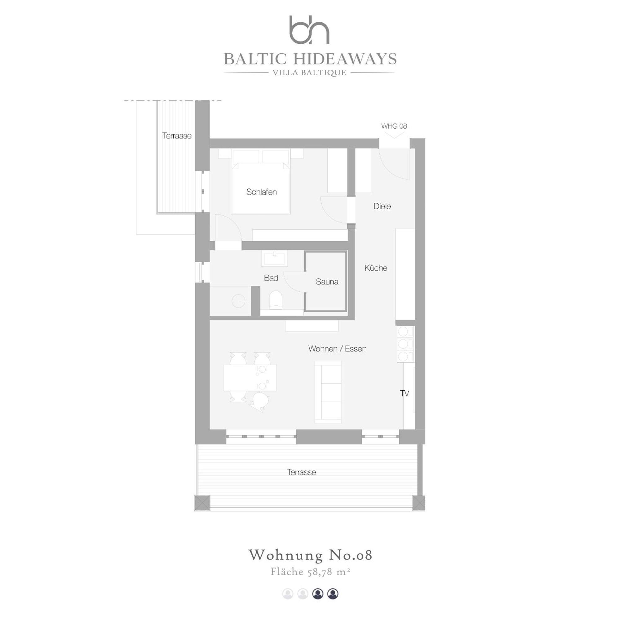 Villa Baltique Зеллин Номер фото